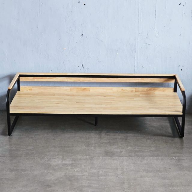Ghế băng dài 190x70x52cm gỗ cao su GBD050