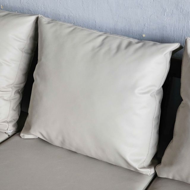 Sofa băng Kana khung gỗ Ash nệm simili SFB68067
