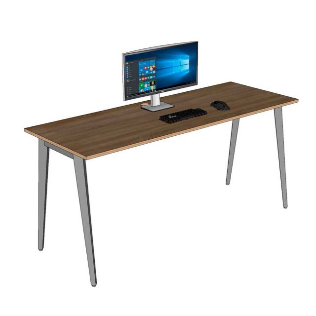 Chân sắt lắp ráp cho bàn 160x60cm hệ Tứ Giác Côn CBHD005