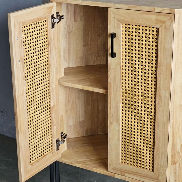Kệ góc tường 60x60x120cm gỗ cao su KGT68033