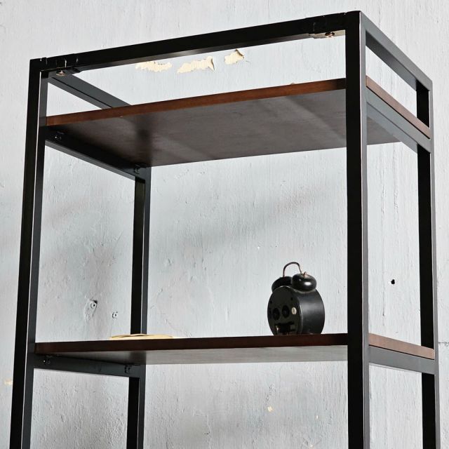 Kệ sách 4 tầng 60x40x130cm gỗ cao su KS68287