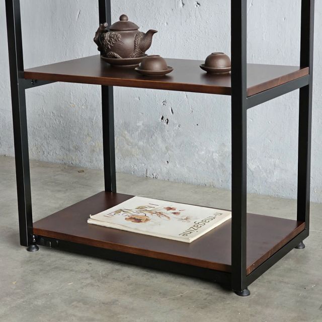 Kệ sách 4 tầng 60x40x130cm gỗ cao su KS68287