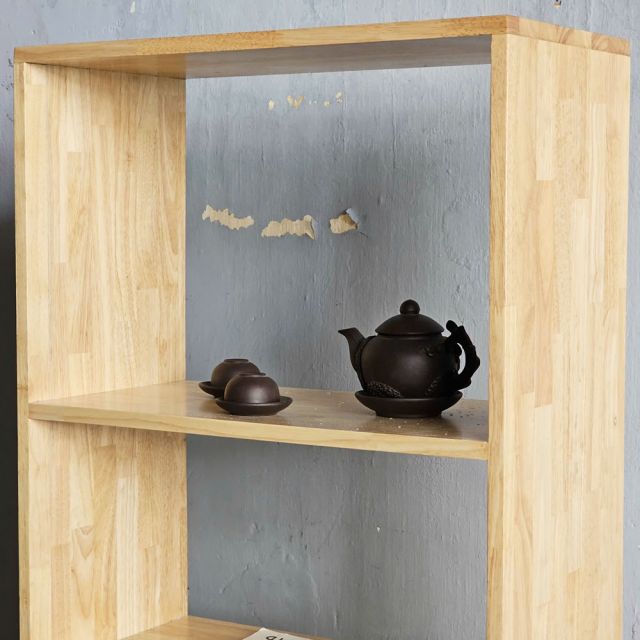 Kệ sách 5 tầng 62x30x170cm gỗ cao su KS68285