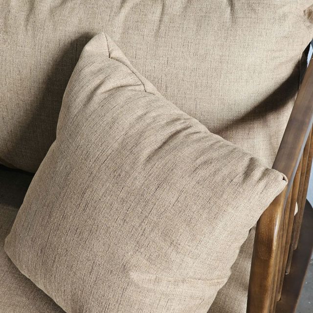 Sofa đôi Fly 1m6 khung gỗ Ash nệm vải SFB68069