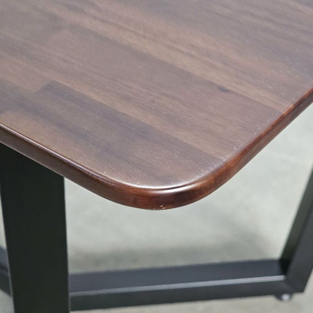 Bàn ăn TOGI gỗ Tràm chân sắt 160x80cm - BA68211