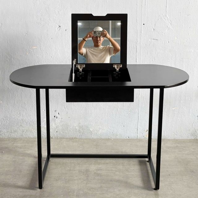 Bàn trang điểm COTO gỗ cao su 120x60cm - BTD68072