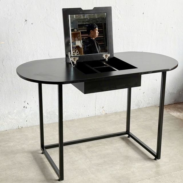 Bàn trang điểm COTO gỗ cao su 120x60cm - BTD68072
