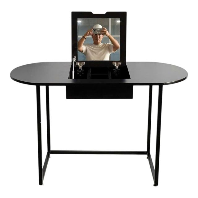 Bàn trang điểm COTO gỗ cao su 120x60cm - BTD68072