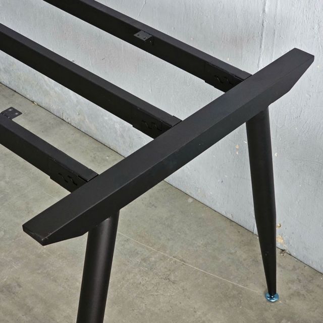 Chân sắt lắp ráp cho bàn 160x70cm hệ CONE sơn tĩnh điện HCCO030