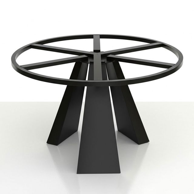 Chân sắt sơn tĩnh điện cho bàn ăn tròn 120-140cm - CHBBA039 Chân sắt sơn tĩnh điện cho bàn ăn tròn 120-140cm - CHBBA039