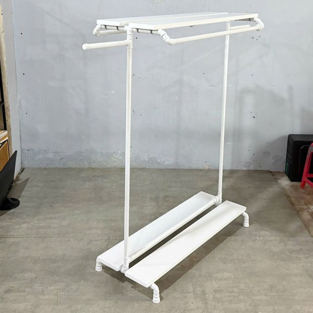 Kệ treo đồ ống nước gỗ Tràm KTD68010