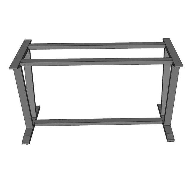 Chân sắt bàn ăn hình chữ V - CHBBA041