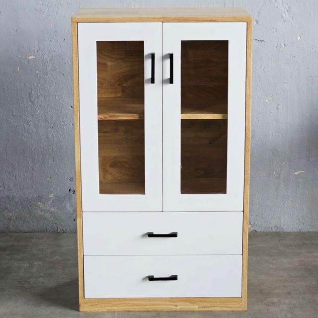 Tủ tài liệu đa năng gỗ cao su 60x35x105cm - THS68074