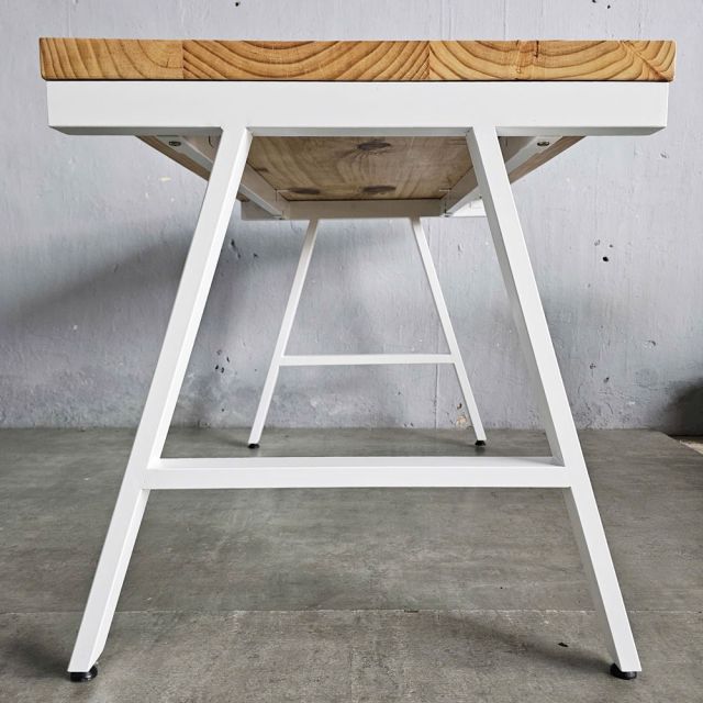 Bàn đơn giản SimpleDesk gỗ thông dày 45mm ( 60x120x75cm)