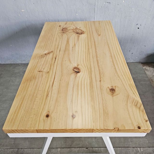 Bàn đơn giản SimpleDesk gỗ thông dày 45mm ( 60x120x75cm)