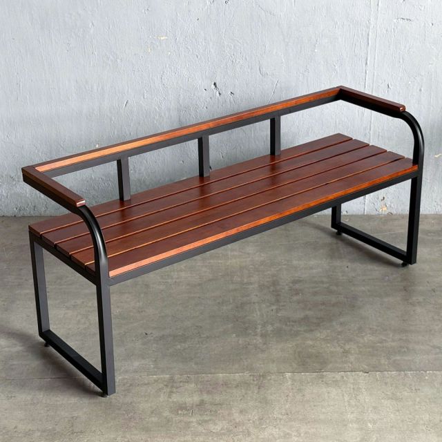 Ghế băng dài 140x45x60cm gỗ cao su GBD038