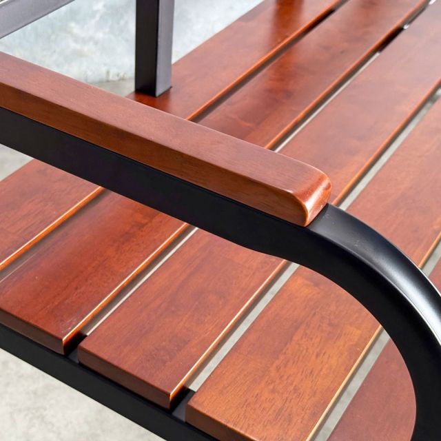 Ghế băng dài 140x45x60cm gỗ cao su GBD038