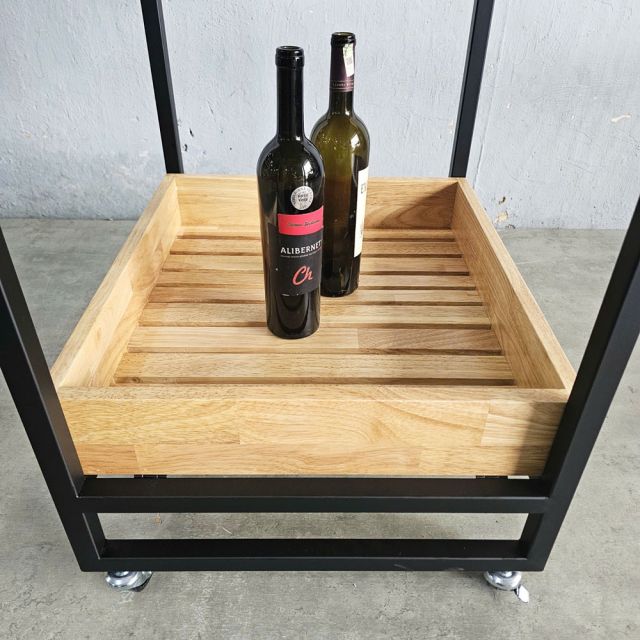 Kệ bếp Kitchenshelf gỗ 2 tầng - 95x50x75 (cm)