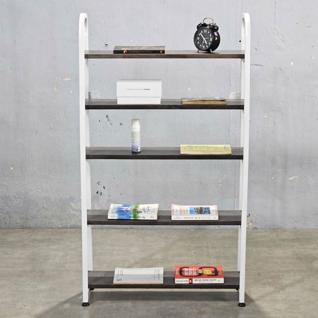 Kệ trưng bày mini JOVI 66x20x120cm gỗ cao su KTB68205