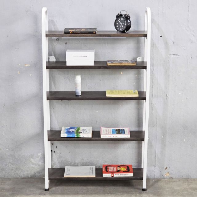 Kệ trưng bày mini JOVI 66x20x120cm gỗ cao su KTB68205