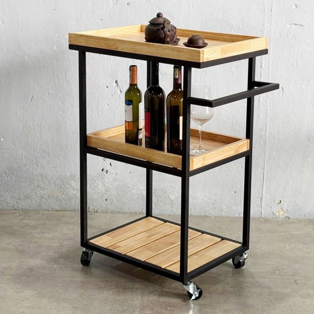 Kệ di động mini KADI 3 tầng 60x40x81cm- KB68053