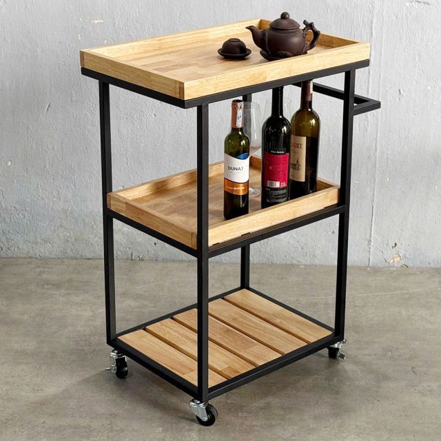 Kệ di động mini KADI 3 tầng 60x40x81cm- KB68053