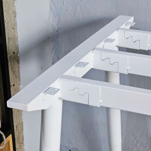 Chân sắt lắp ráp cho bàn 200x80cm hệ CONE sơn tĩnh điện HCCO031