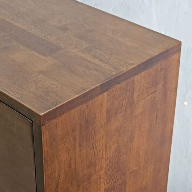 Tủ kệ dép cửa lật 3 ngăn gỗ cao su - KG68080