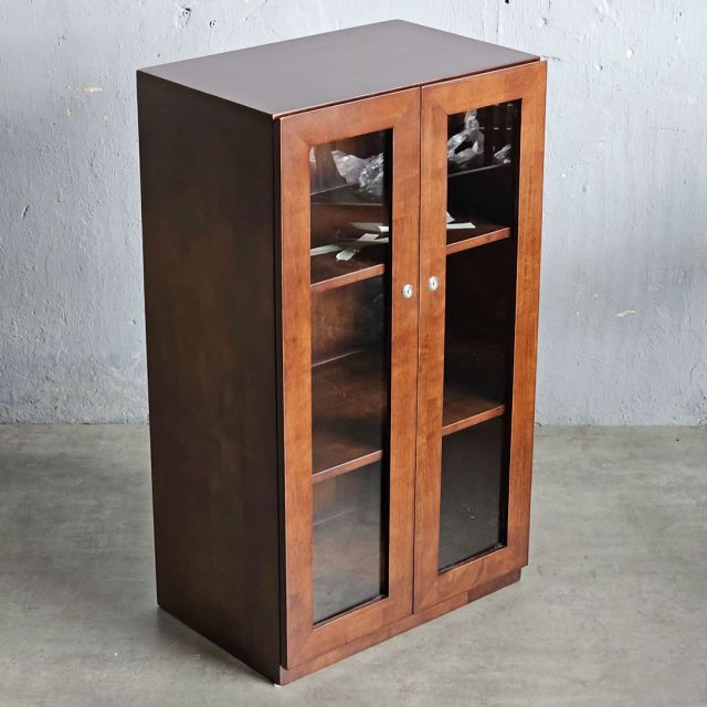 Tủ hồ sơ Fuzio 60x40x105cm gỗ cao su THS68077