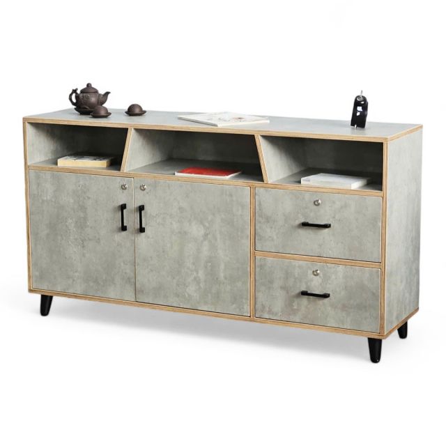 Tủ trưng bày 150x40x81cm gỗ plywood KTB68206