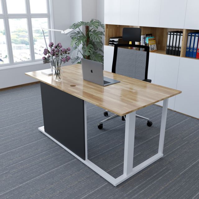 BGD68042- Bàn giám đốc Queen 80x160cm gỗ cao su chân sắt BGD68042- Bàn giám đốc Queen 80x160cm gỗ cao su chân sắt