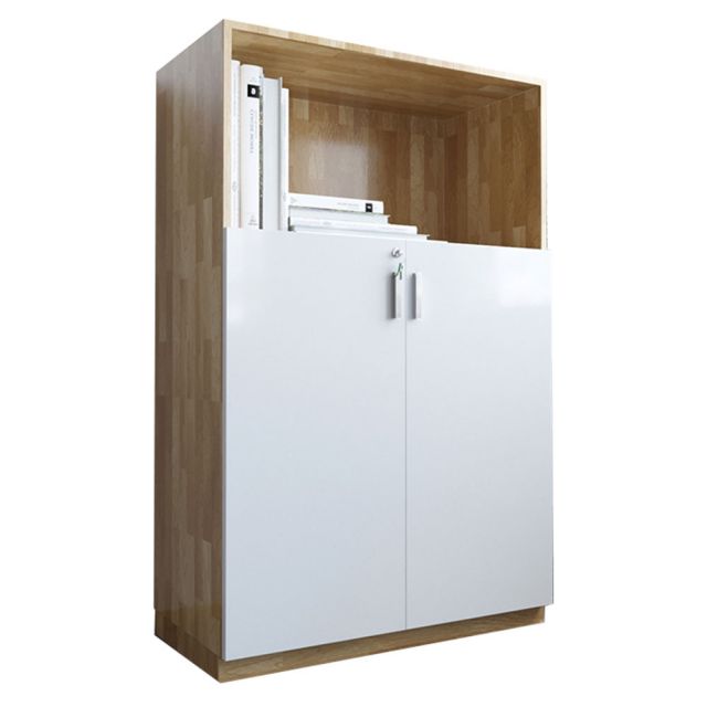 Tủ hồ sơ 2 cánh 80x40x120cm gỗ cao su THS68013 Tủ hồ sơ 2 cánh 80x40x120cm gỗ cao su THS68013
