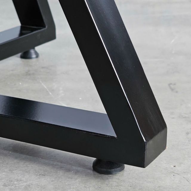 Bàn ăn tròn LEVO 1m Gỗ Tràm chân sắt sơn tĩnh điện - BA68210