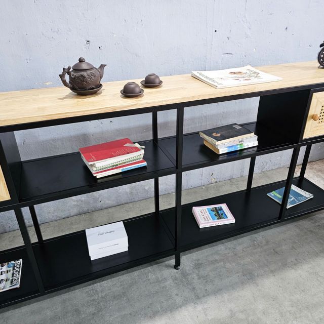 Bàn Console Zorp 200x30x85cm gỗ cao su CST093