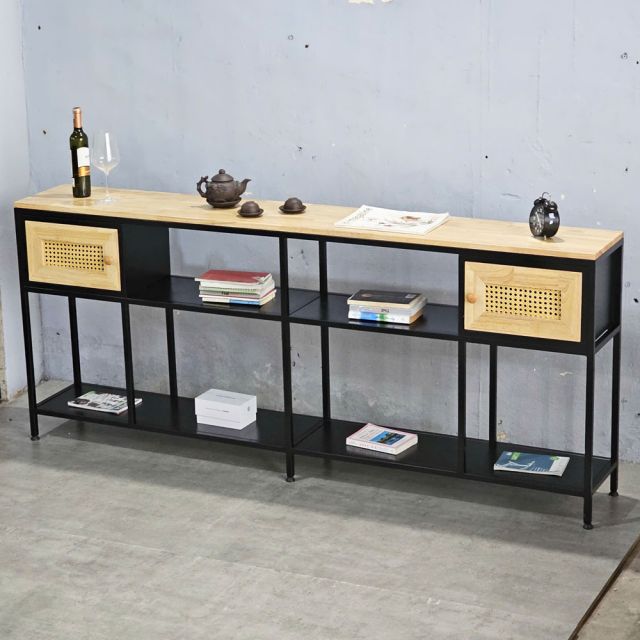 Bàn Console Zorp 200x30x85cm gỗ cao su CST093