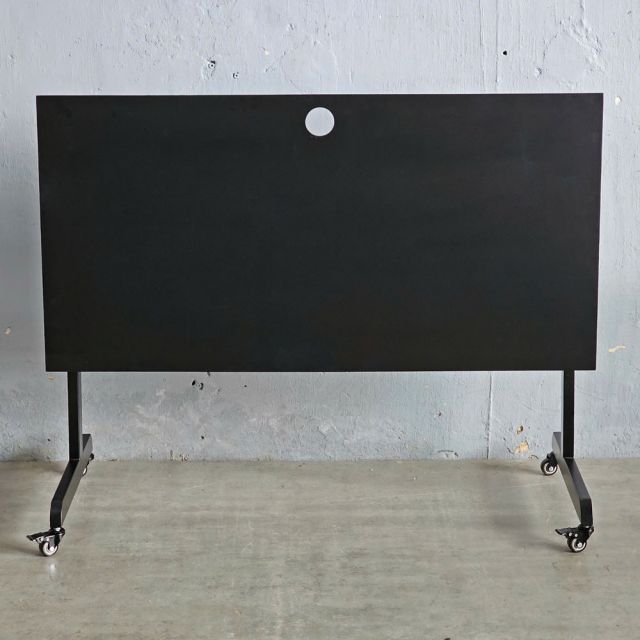 Bàn đào tạo di động 120x60cm gỗ cao su SPD68238