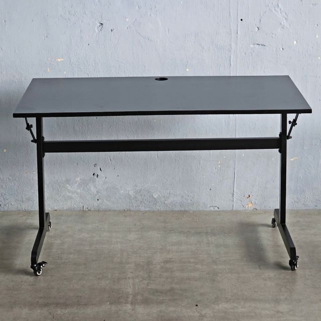 Bàn đào tạo di động 120x60cm gỗ cao su SPD68238