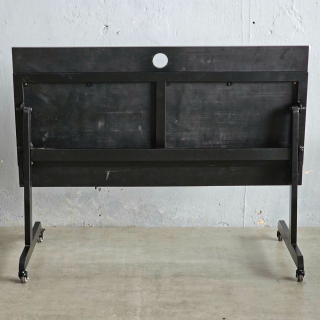 Bàn đào tạo di động 120x60cm gỗ cao su SPD68238