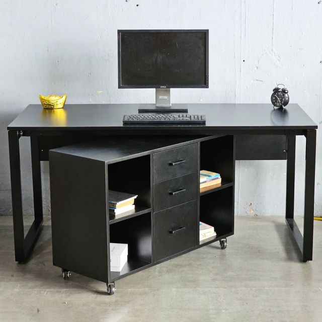 Tủ cá nhân di động 100x40x60cm gỗ cao su TCN68059