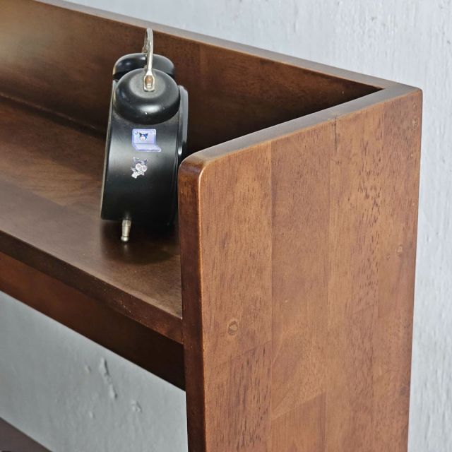 Bàn học liền kệ sách 100x60x125cm gỗ cao su FD68071