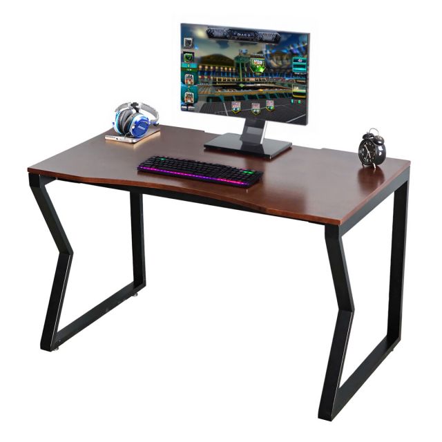 Bàn Gaming 120x70cm gỗ cao su chân chữ M GD68101 Bàn Gaming 120x70cm gỗ cao su chân chữ M GD68101