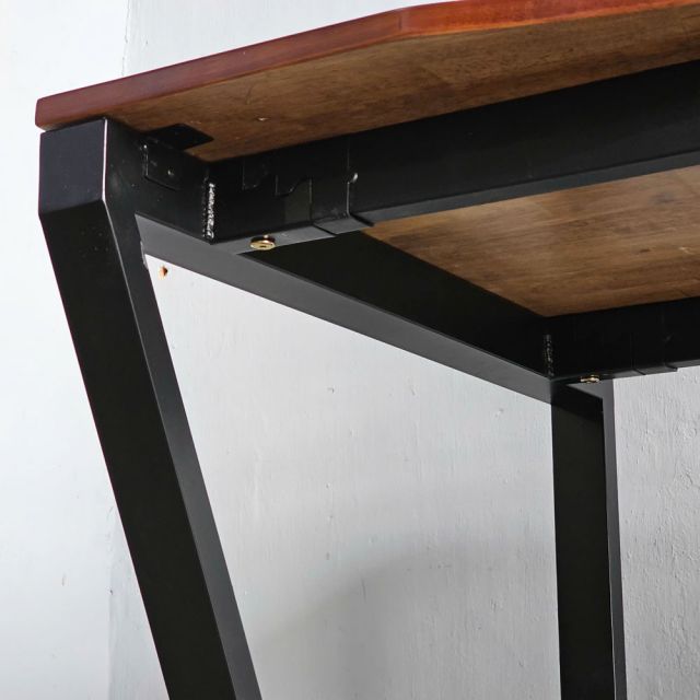 Bàn Gaming 120x70cm gỗ cao su chân chữ M GD68101
