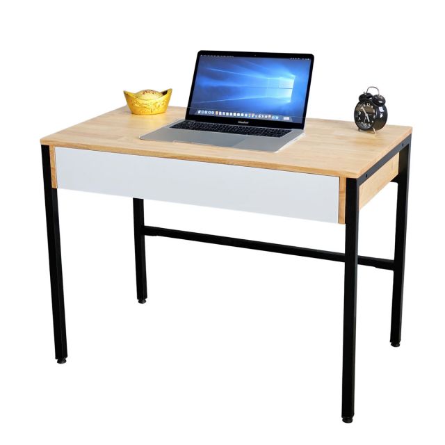 Bàn có ngăn hộc tủ 100x60cm gỗ cao su BD68141 Bàn có ngăn hộc tủ 100x60cm gỗ cao su BD68141