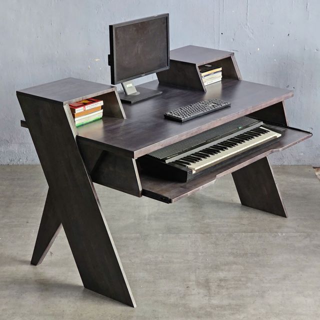 Bàn phòng thu Studio 150x90x100cm gỗ cao su SD68021