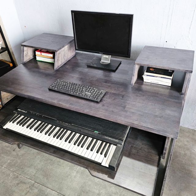 Bàn phòng thu Studio 150x90x100cm gỗ cao su SD68021