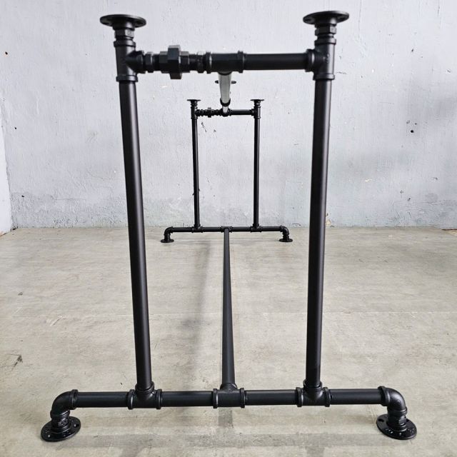 Chân bàn ống nước sắt 150x70cm sơn tĩnh điện HCPP015