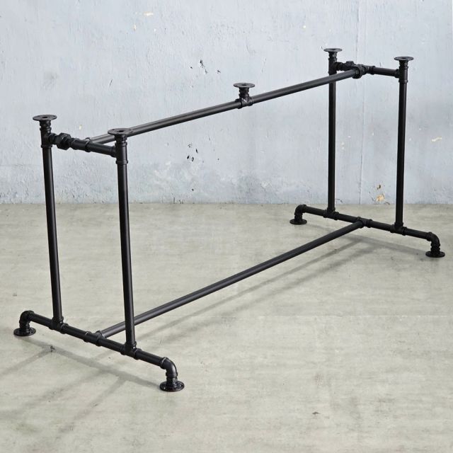 Chân bàn ống nước sắt 150x70cm sơn tĩnh điện HCPP015