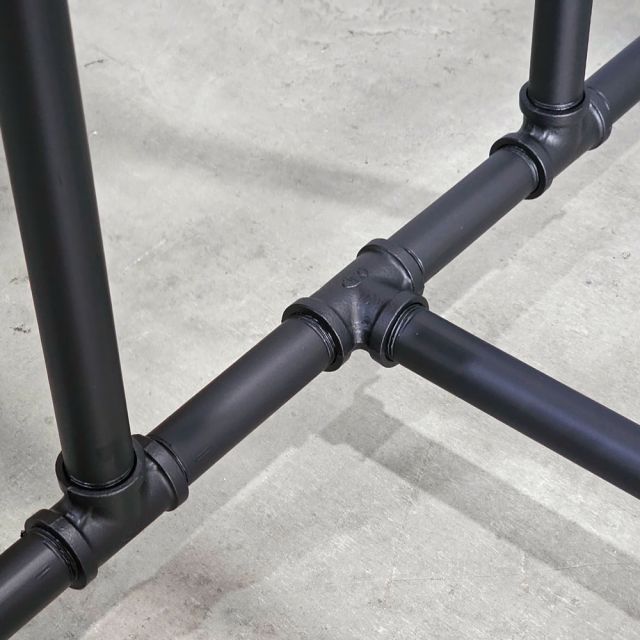Chân bàn ống nước sắt 150x70cm sơn tĩnh điện HCPP015