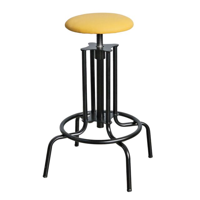 Ghế bar nâng hạ chiều cao bọc nệm chân sắt GBSK020 Ghế bar nâng hạ chiều cao bọc nệm chân sắt GBSK020