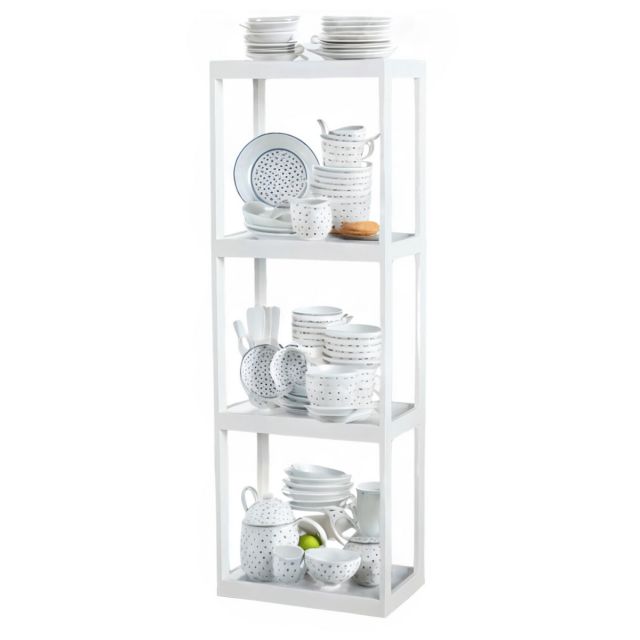 Kệ bếp 4 tầng 54x34x159cm gỗ cao su KB68057 Kệ bếp 4 tầng 54x34x159cm gỗ cao su KB68057